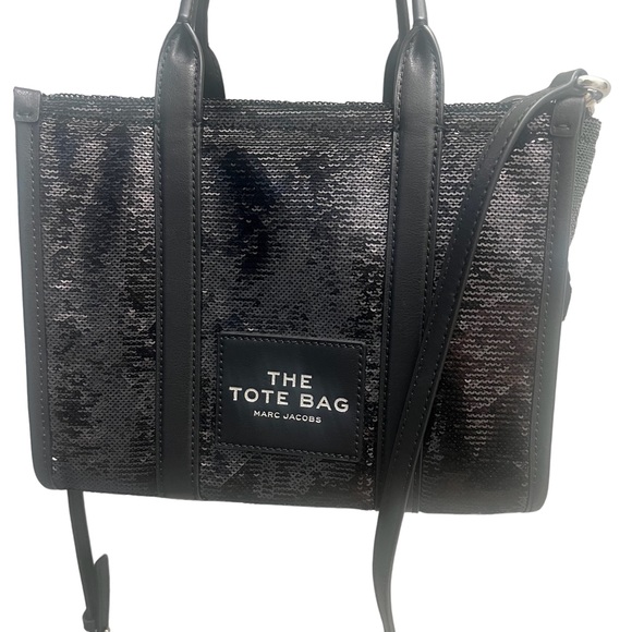 The tote bag Small Sequin Tote Handbag Marc Jacobs - Picture 4 of 11